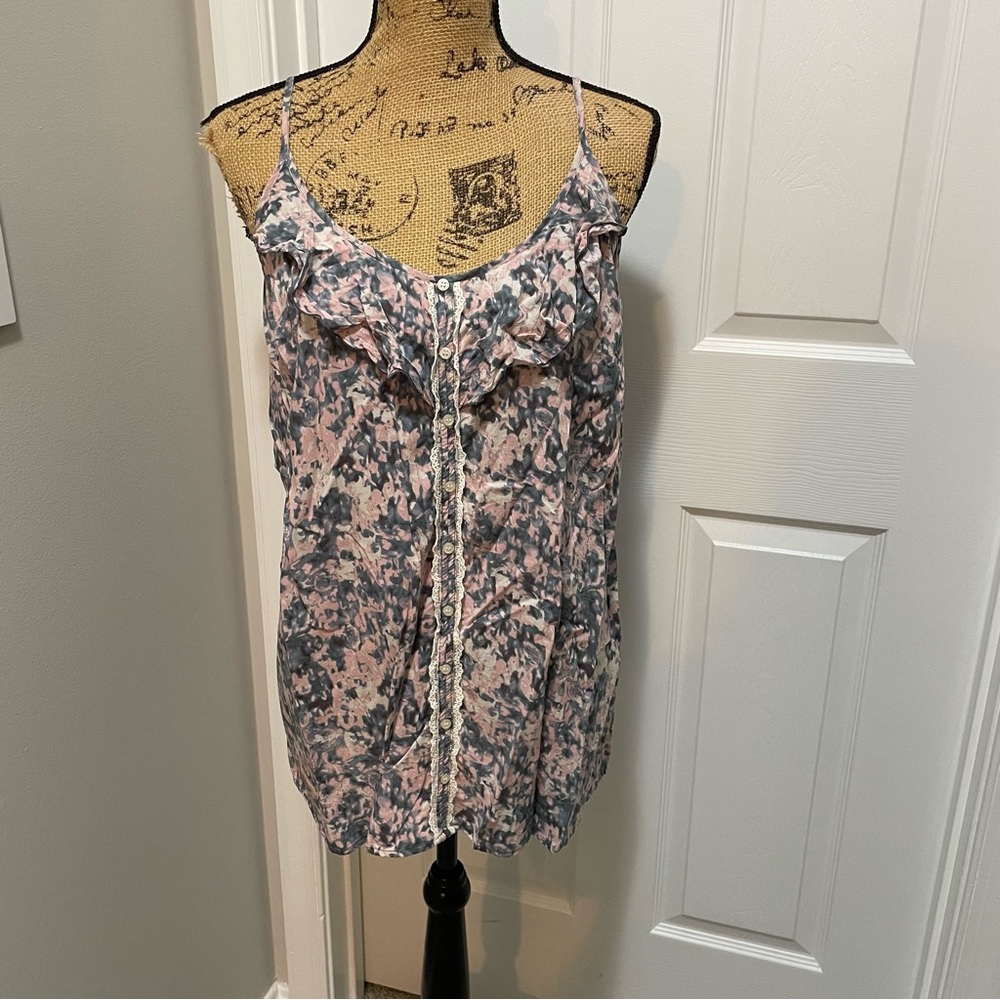 Maurices Ruffle Tank Top - Picture 2 of 9
